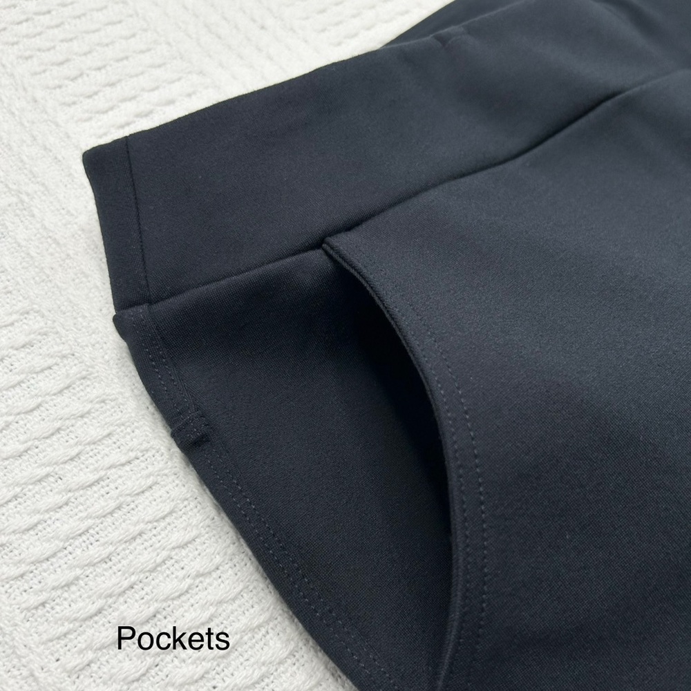 Soft Surroundings Sadie Scalloped Ankle Pants Black Size 1X, NWT - Picture 9 of 16